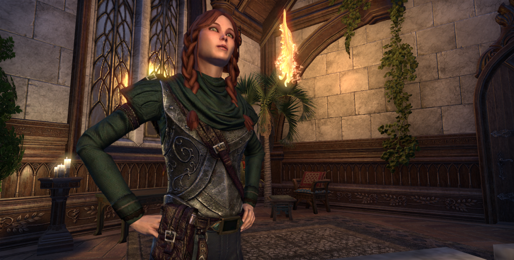 Aurhia Seelund (eso) with braids